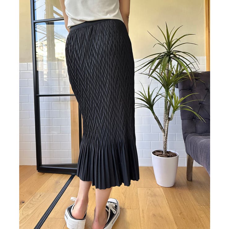 ウエストゴムスカート | aimoha  | 詳細画像22 