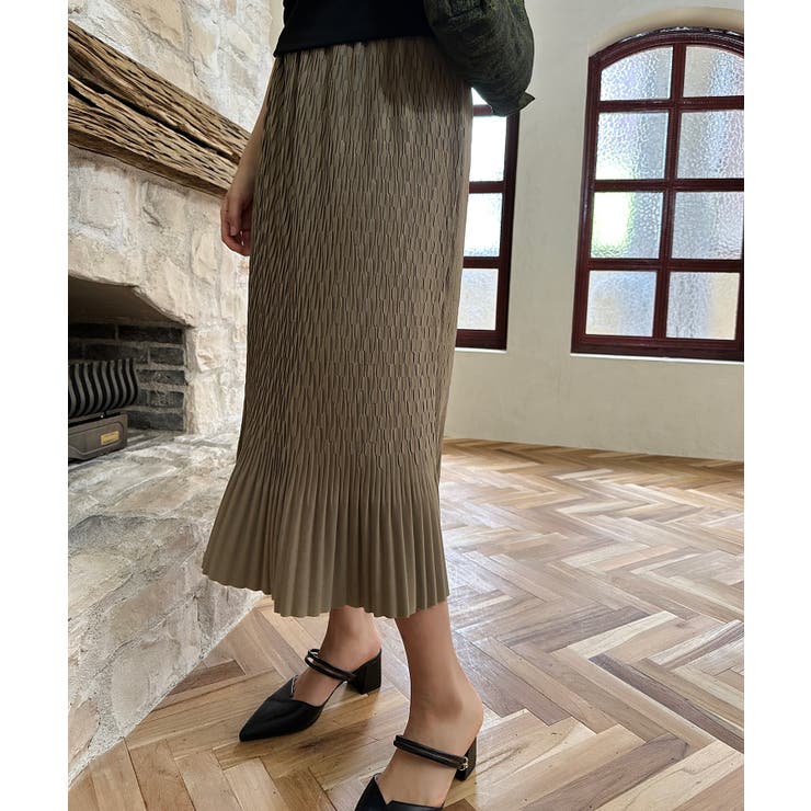 ウエストゴムスカート | aimoha  | 詳細画像2 