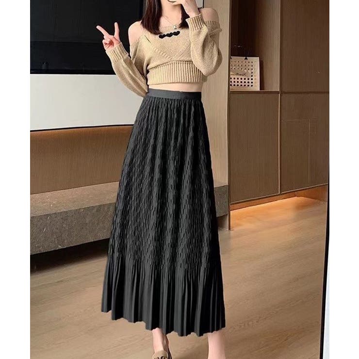 ウエストゴムスカート | aimoha  | 詳細画像1 