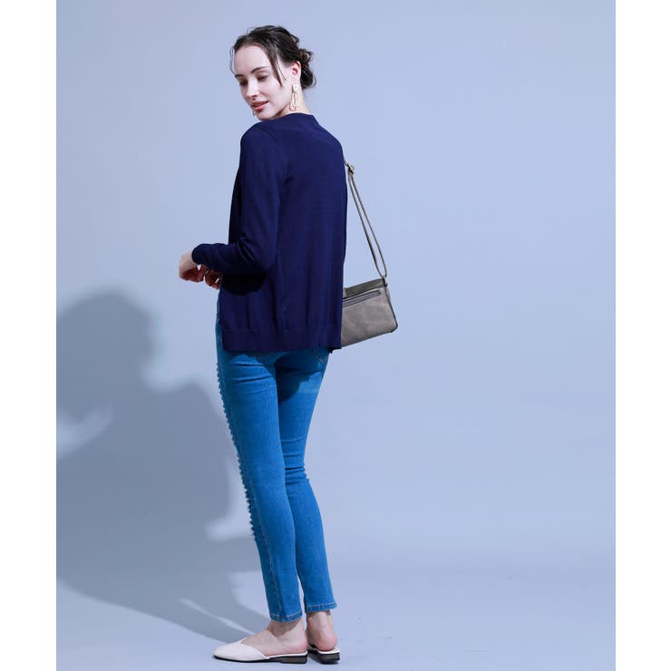 ストレッチクラッシュデニム デニム スキニー | aimoha  | 詳細画像10 