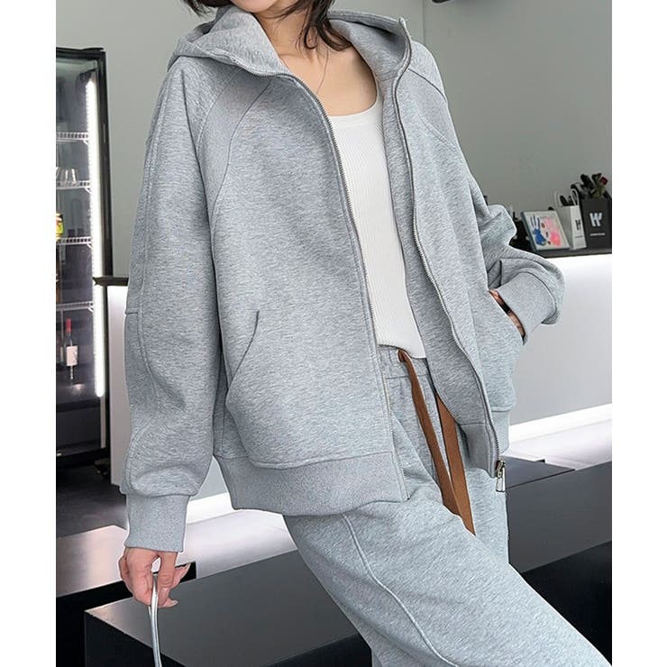 ジップアップパーカー | aimoha  | 詳細画像1 