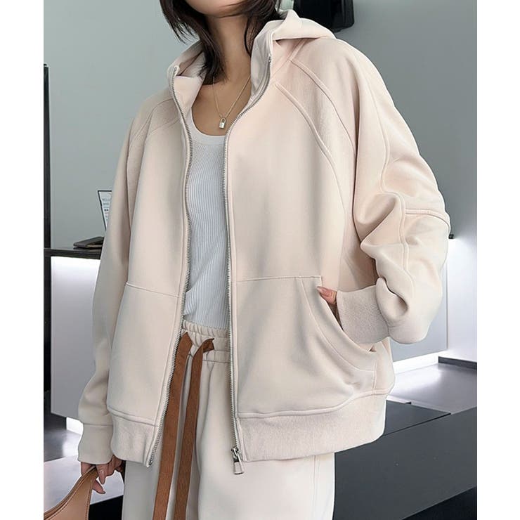 ジップアップパーカー | aimoha  | 詳細画像15 