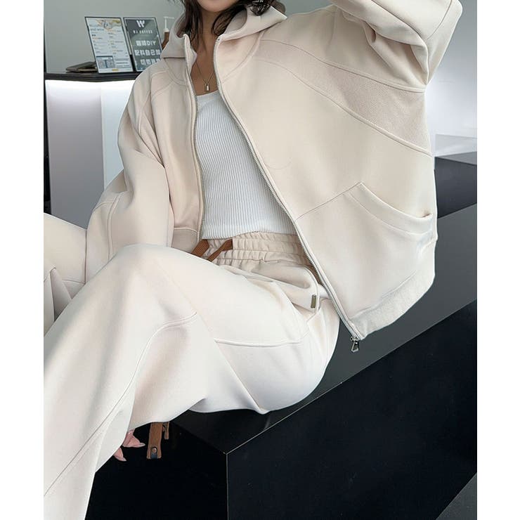 ジップアップパーカー | aimoha  | 詳細画像16 