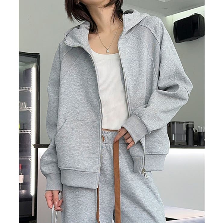 ジップアップパーカー | aimoha  | 詳細画像2 