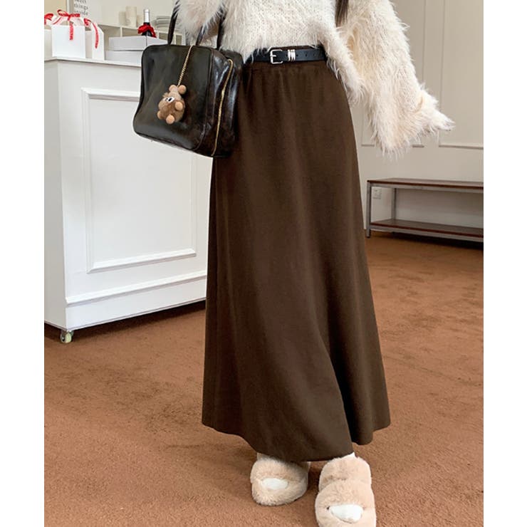 【Banico】ニットロングスカート【AW】 | aimoha  | 詳細画像2 