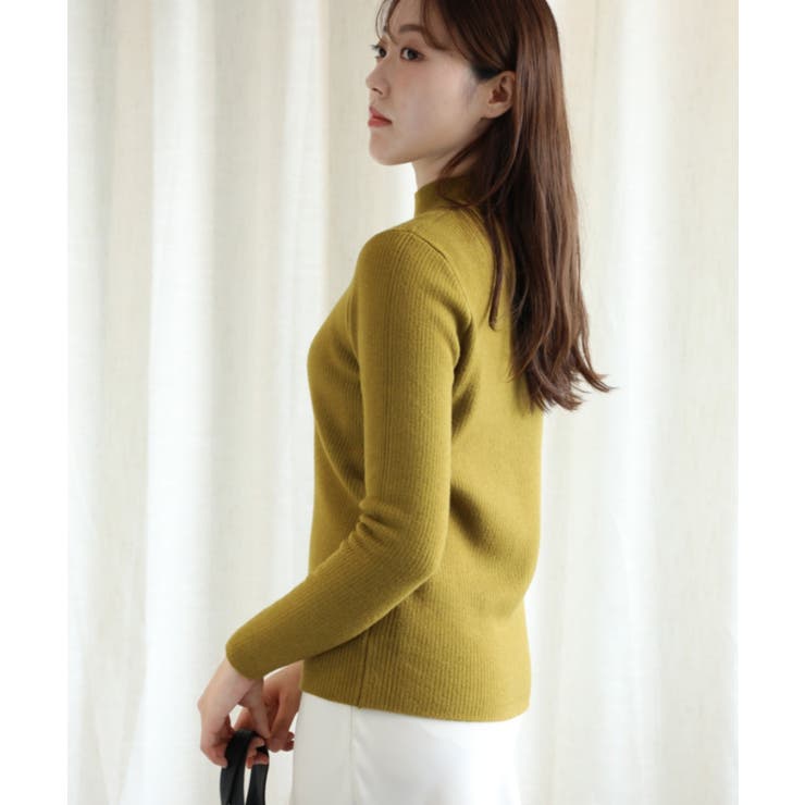 【Aimoha】ソリッドカラーの長袖リブ | aimoha  | 詳細画像24 