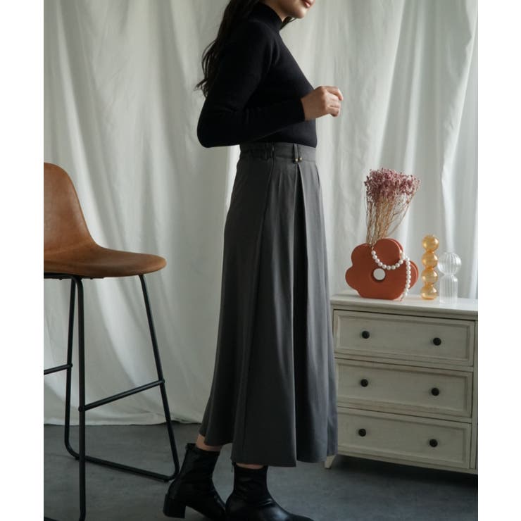 【Aimoha】ソリッドカラーの長袖リブ | aimoha  | 詳細画像43 