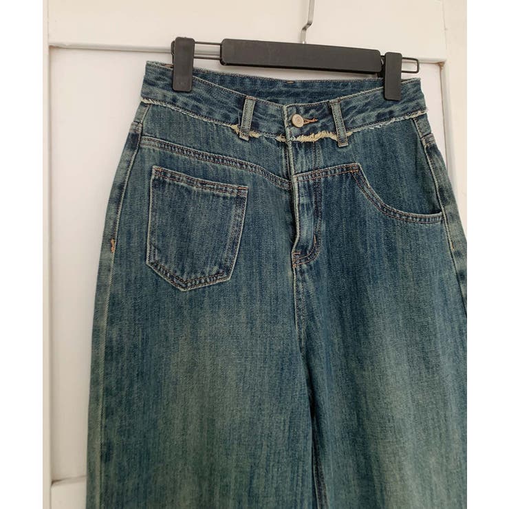 【aimoha】ストレートデニムパンツ | aimoha  | 詳細画像2 