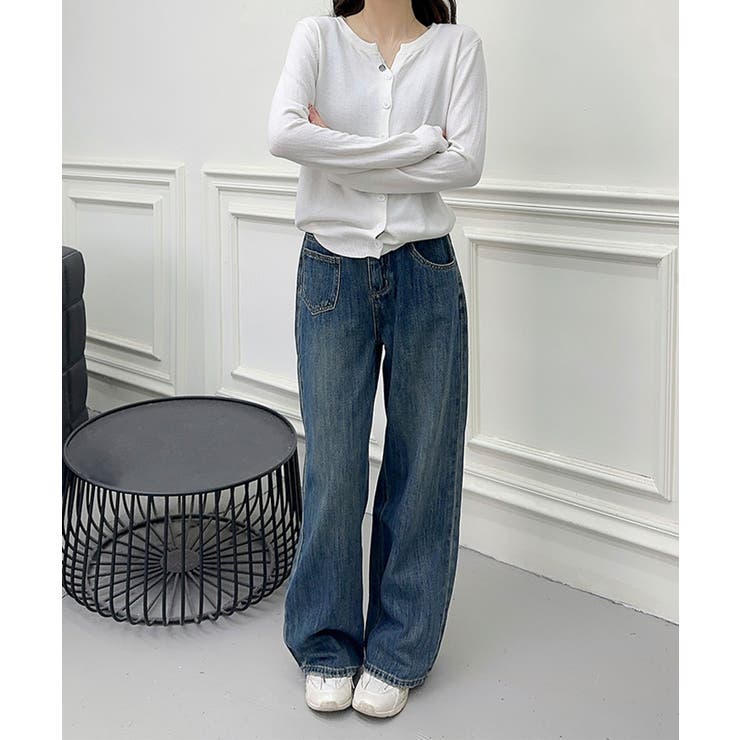 【aimoha】ストレートデニムパンツ | aimoha  | 詳細画像7 