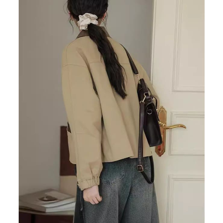 【Banico】襟切替ジャケット【AW】 | aimoha  | 詳細画像13 