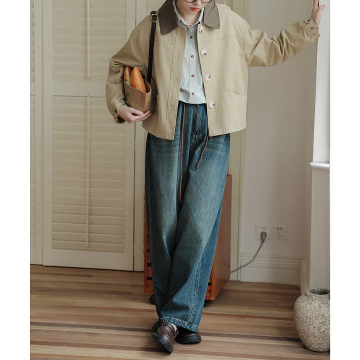 【Banico】襟切替ジャケット【AW】 | aimoha  | 詳細画像15 