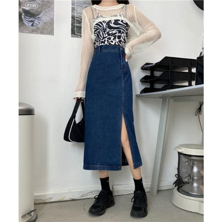 新作 デニムスカート ロング | aimoha  | 詳細画像7 