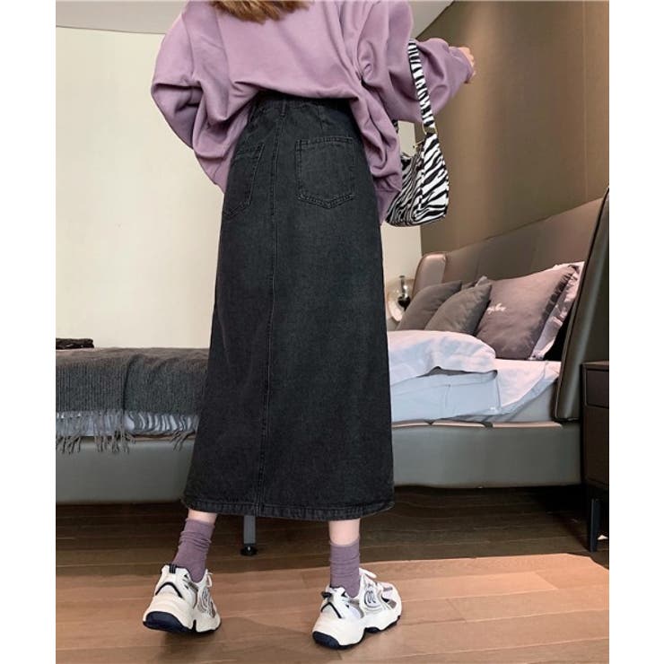 新作 デニムスカート ロング | aimoha  | 詳細画像12 