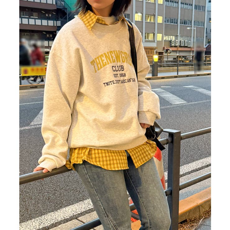 オーバーサイズチェックシャツ | aimoha  | 詳細画像10 