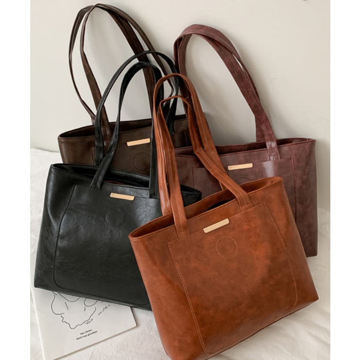 新作 大容量シンプルトートバッグ 通勤用 | aimoha  | 詳細画像5 