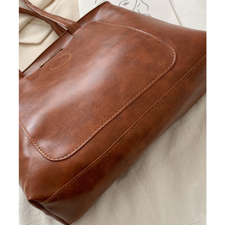 新作 大容量シンプルトートバッグ 通勤用 | aimoha  | 詳細画像7 