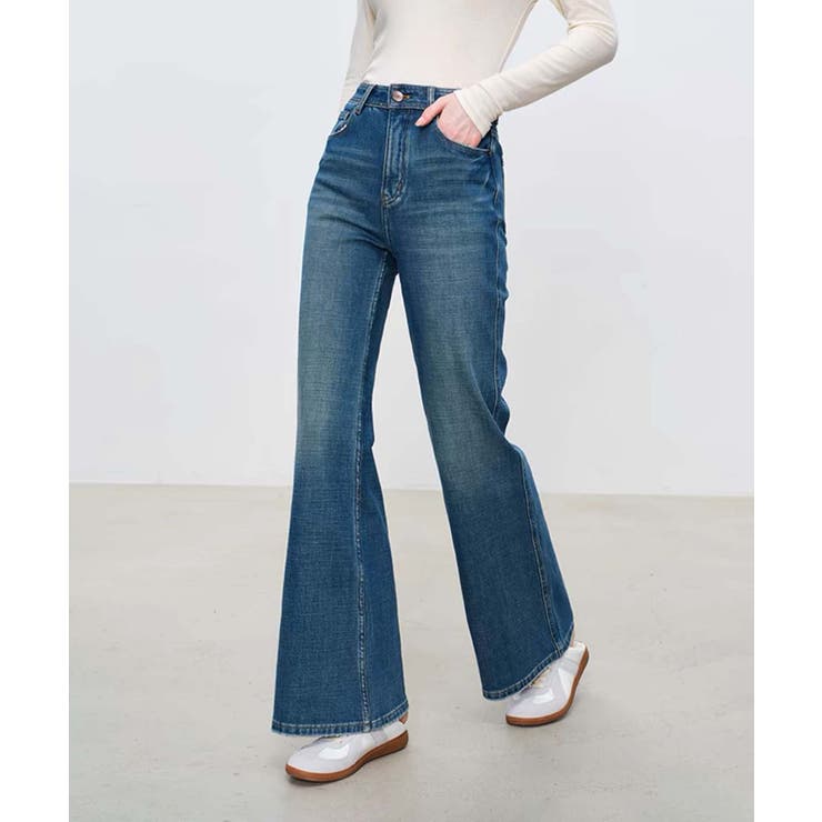 ブルー | 【DECADE CLASSIC】スリムフィットデニムパンツ | DECADECLASSIC