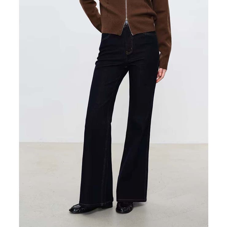 ネイビー | 【DECADE CLASSIC】スリムフィットデニムパンツ | DECADECLASSIC