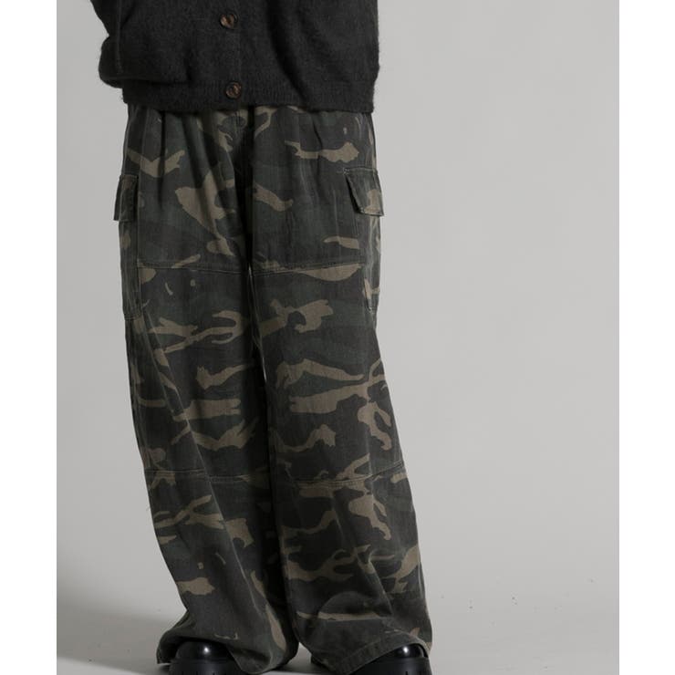 グリーン | 【aimoha neo】 Urban Camo Cargo Pants | aimoha men