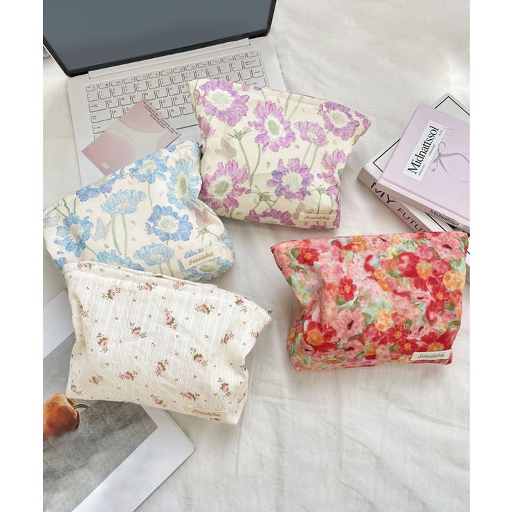 花柄マルチポーチ | aimoha  | 詳細画像1 