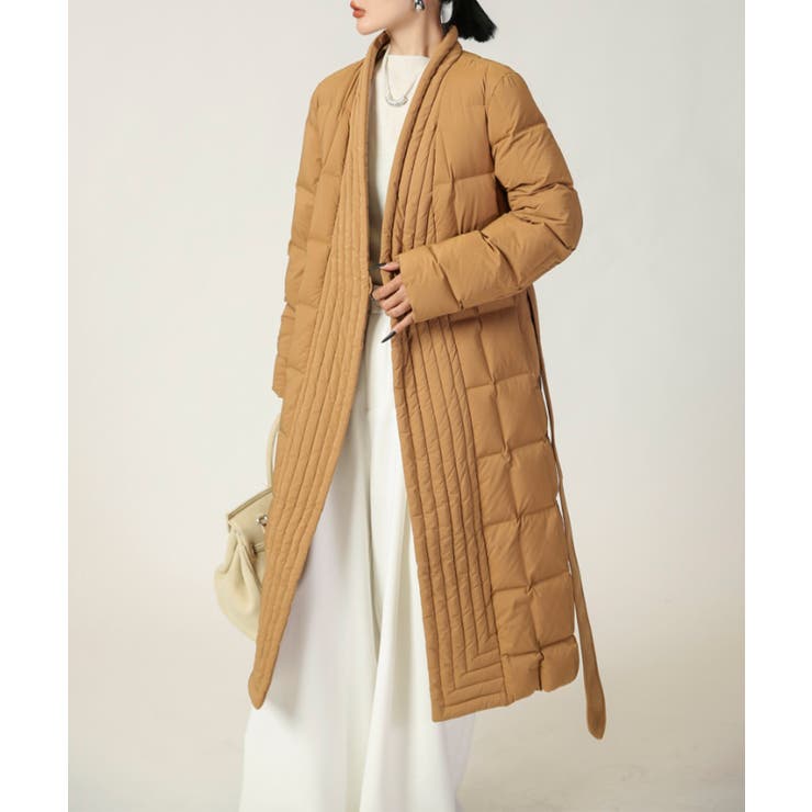ロングダウンコート【AW】 | DECADECLASSIC | 詳細画像4 