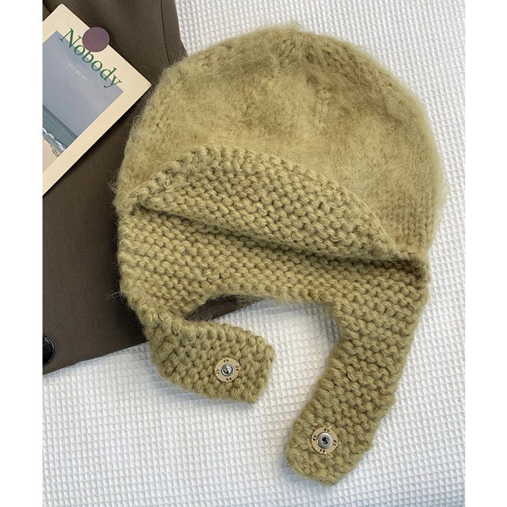 NOBODY KNIT CAP GREEN ニット帽 ビーニー 帽子 キャップ - www 