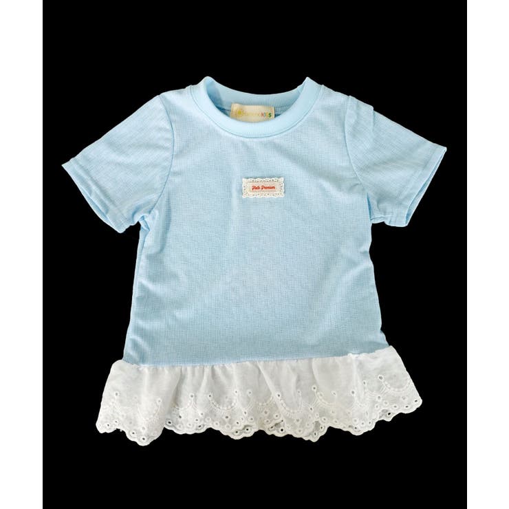 【aimoha-KIDS-】ナチュラルフリルTシャツ | aimoha kids | 詳細画像21 