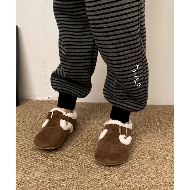 【aimoha-KIDS-】キッズ ボアクロッグシューズ | aimoha kids | 詳細画像5 