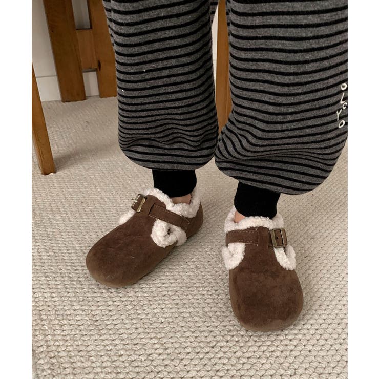 【aimoha-KIDS-】キッズ ボアクロッグシューズ | aimoha kids | 詳細画像8 
