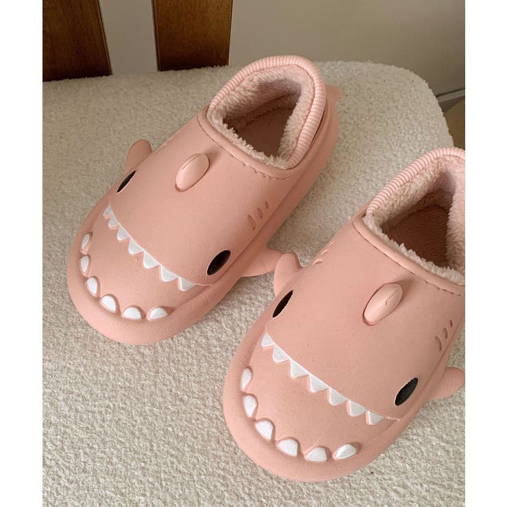 【aimoha-KIDS-】キッズ サメモチーフ裏ボアサンダル | aimoha kids | 詳細画像25 