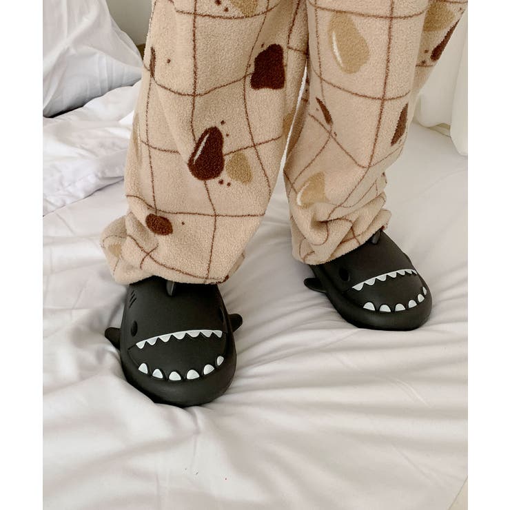 【aimoha-KIDS-】キッズ サメモチーフ裏ボアサンダル | aimoha kids | 詳細画像15 