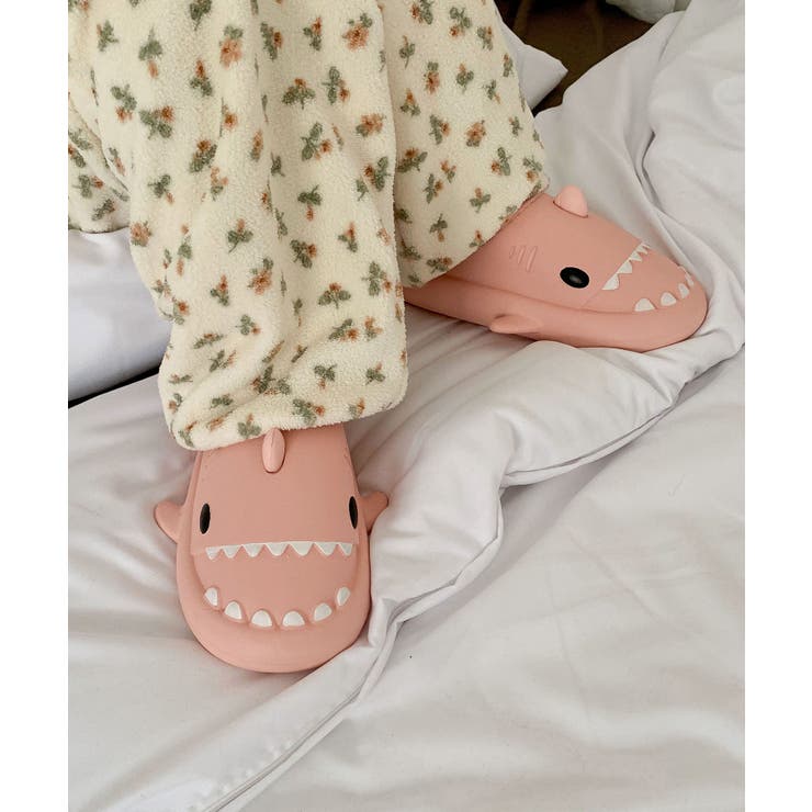 【aimoha-KIDS-】キッズ サメモチーフ裏ボアサンダル | aimoha kids | 詳細画像24 