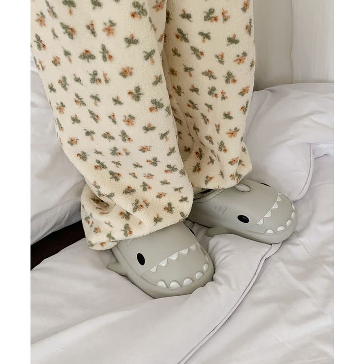 【aimoha-KIDS-】キッズ サメモチーフ裏ボアサンダル | aimoha kids | 詳細画像21 