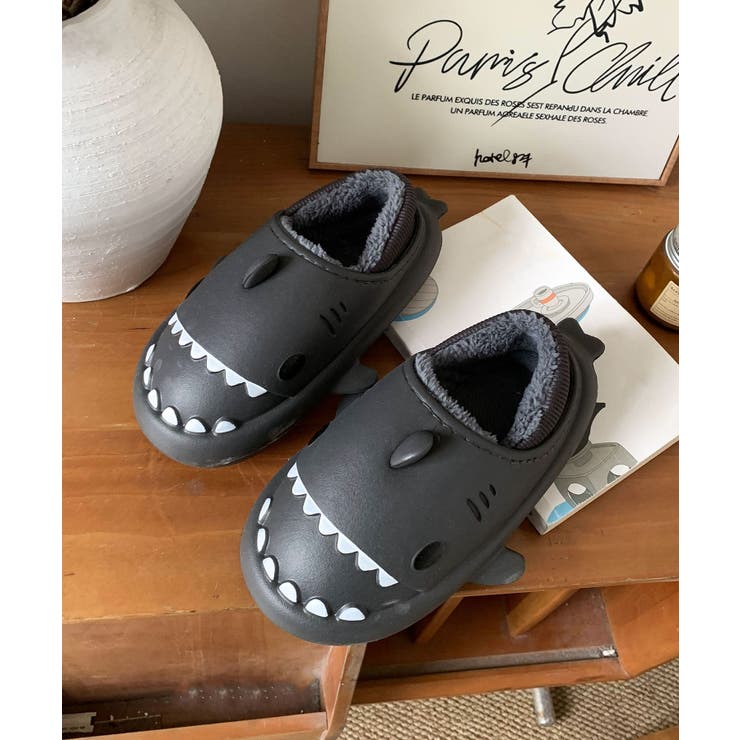 【aimoha-KIDS-】キッズ サメモチーフ裏ボアサンダル | aimoha kids | 詳細画像11 