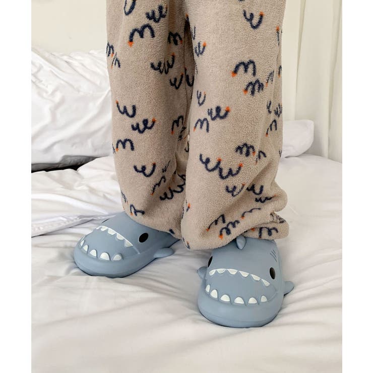 【aimoha-KIDS-】キッズ サメモチーフ裏ボアサンダル | aimoha kids | 詳細画像5 