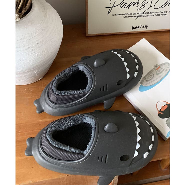 【aimoha-KIDS-】キッズ サメモチーフ裏ボアサンダル | aimoha kids | 詳細画像13 