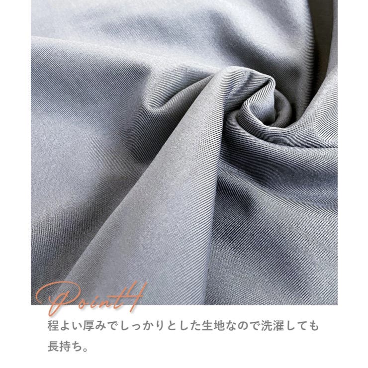 裏起毛ヒートカットソー タートルネック ラウンドネック | aimoha  | 詳細画像7 