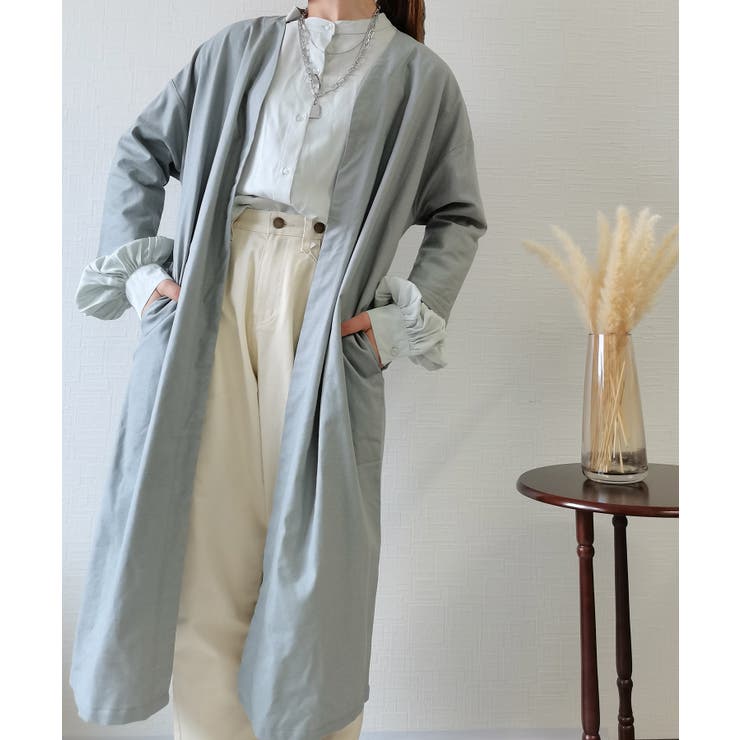 21新作 綿麻の涼しい春夏ガウン アウター 品番 Xt Aimoha アイモハ のレディース ファッション通販 Shoplist ショップリスト