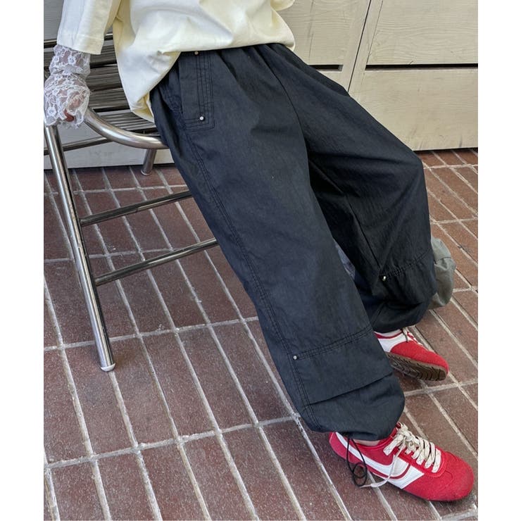 【Aimoha KIDS】ストリートワイドキッズパンツ | aimoha kids | 詳細画像10 