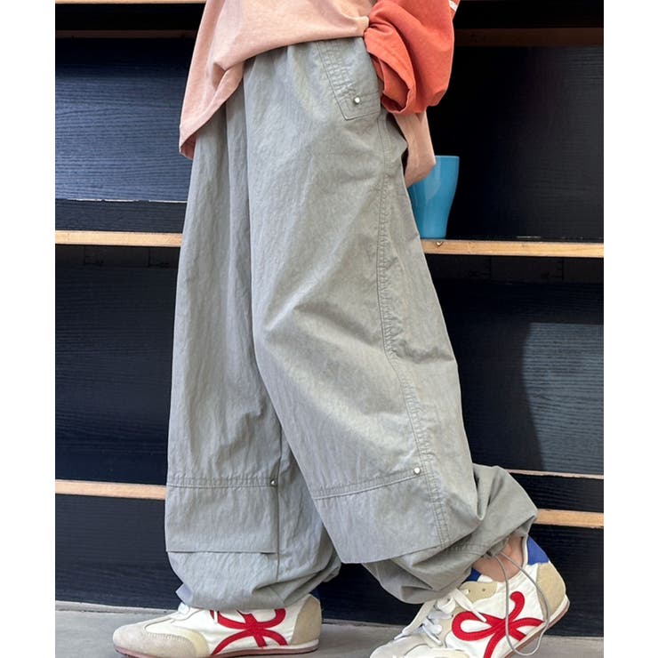 【Aimoha KIDS】ストリートワイドキッズパンツ | aimoha kids | 詳細画像2 