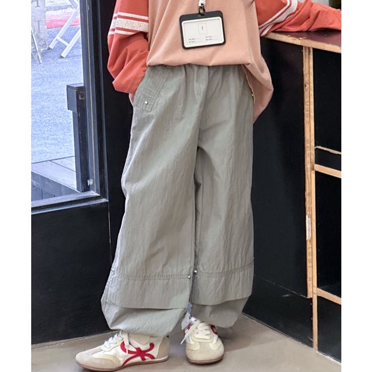 【Aimoha KIDS】ストリートワイドキッズパンツ | aimoha kids | 詳細画像3 