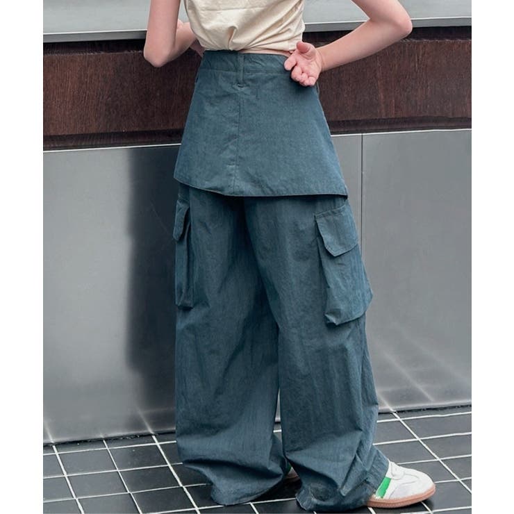 【Aimoha KIDS】レイヤード風ポケットパンツ | aimoha kids | 詳細画像11 