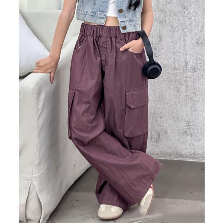 【Aimoha KIDS】レイヤード風ポケットパンツ | aimoha kids | 詳細画像5 