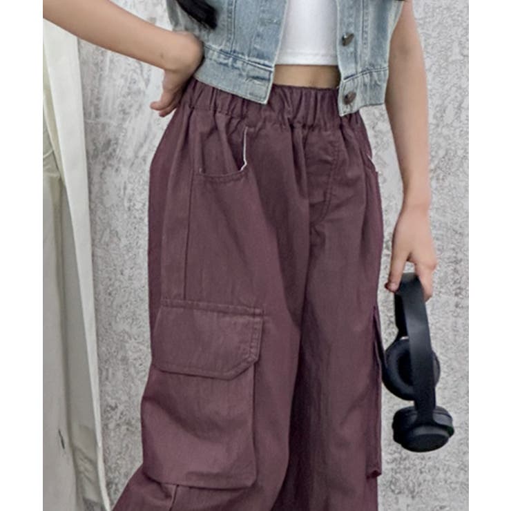 【Aimoha KIDS】レイヤード風ポケットパンツ | aimoha kids | 詳細画像6 