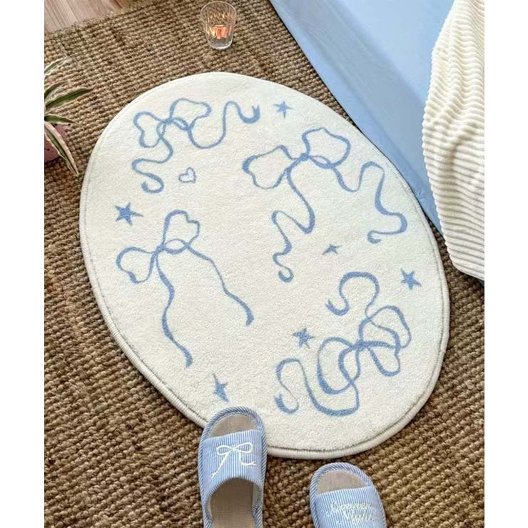 オフ2 | オーバルラグマット | aimoha 