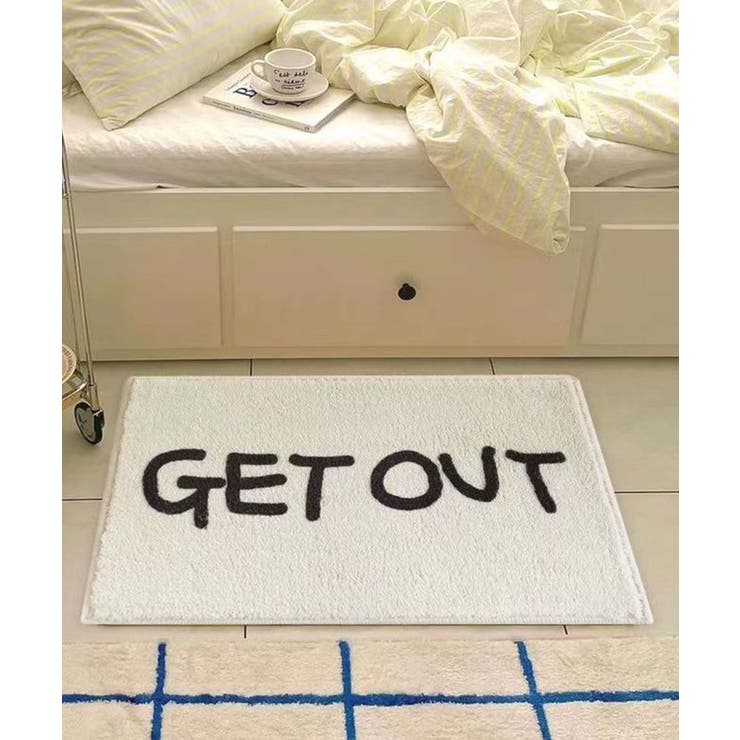 英文字ラグマット | aimoha  | 詳細画像1 