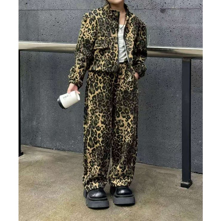 【aimoha KIDS】レオパード柄セットアップ | aimoha kids | 詳細画像3 