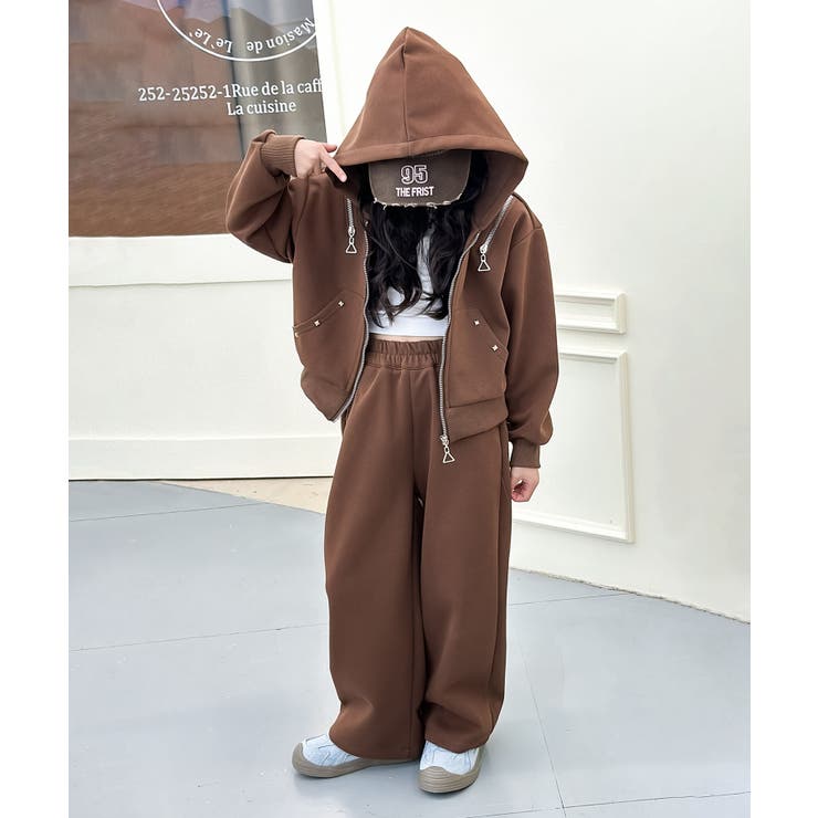 【aimoha KIDS】スウェットパーカーセットアップ | aimoha kids | 詳細画像4 