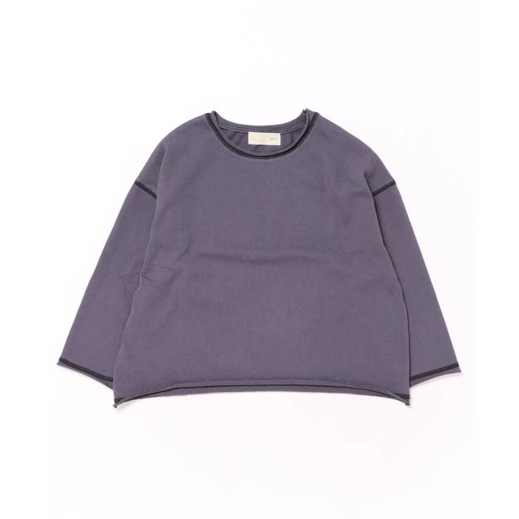 【aimoha-KIDS-】配色ステッチロングスリーブTシャツ | aimoha  | 詳細画像4 