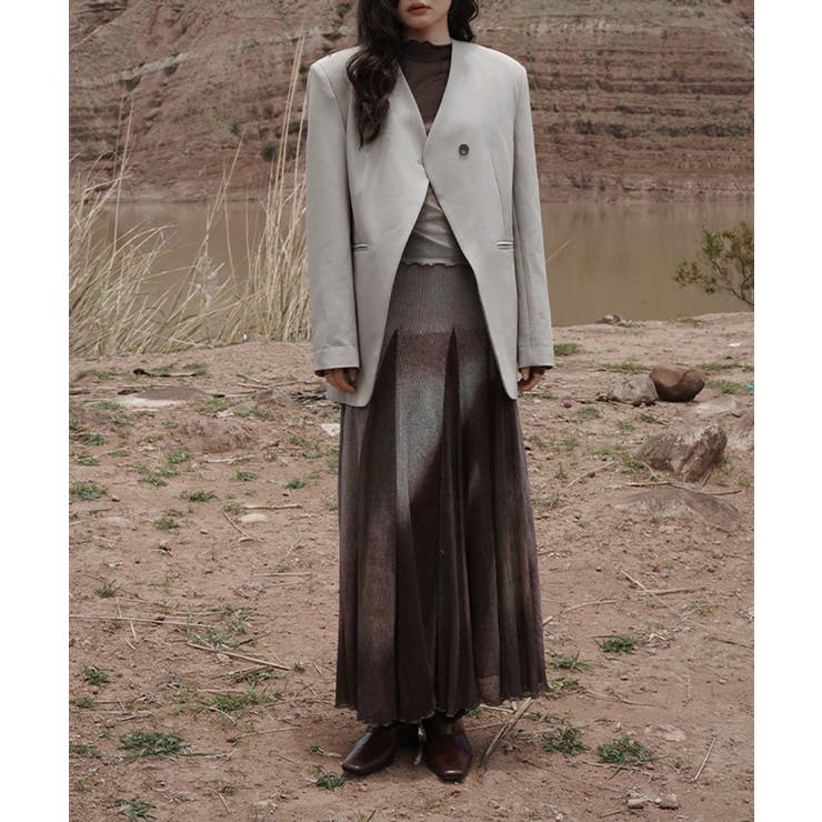 【moyo】ボカシスカート | aimoha  | 詳細画像5 